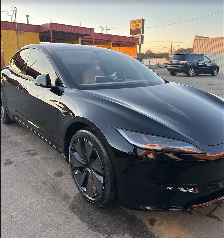 Tesla Model 3 after detail